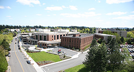 Adventist Health Portland exterior of campus